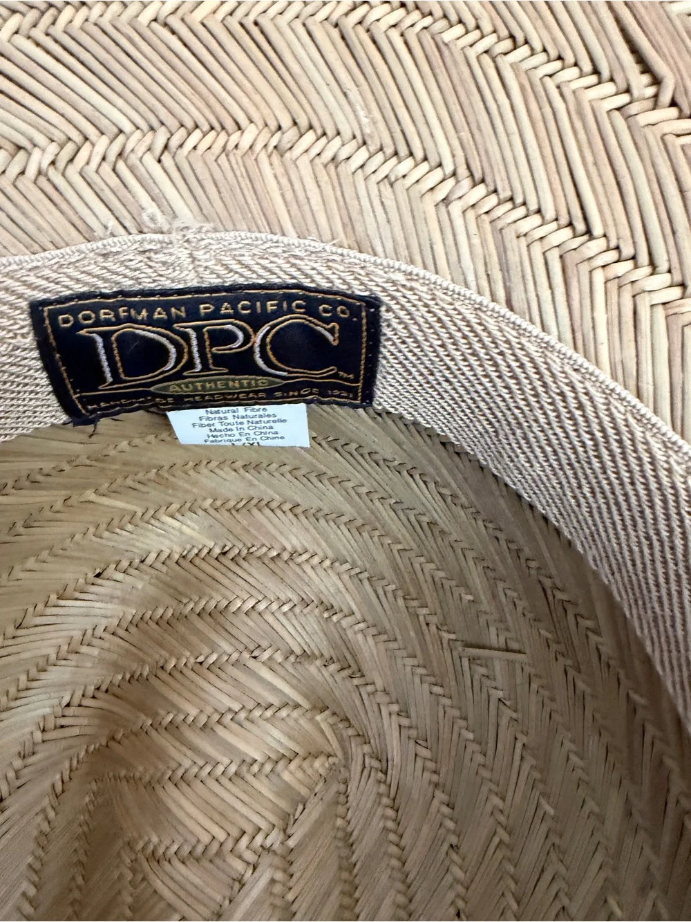 Classic Natural Straw Sun Hat with Wide Brim
